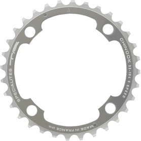 T.A. Chainring Chinook 32 silver Ø 104 middle
