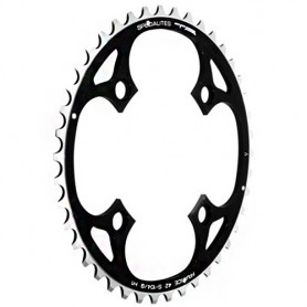 T.A. Chainring Chinook-18 42 black, Ø 104 outer