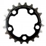 T.A. Chainring Compact 22 black Ø 58 inner