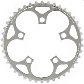 T.A. Chainring Compact 42 silver Ø 94 outer