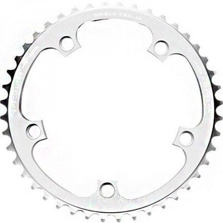 T.A. Chainring Single 38 silver, Ø 104 outer/inner