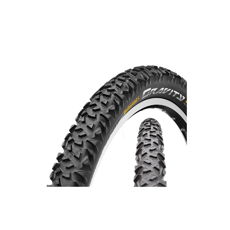 2 x Continental Gravity Draht Reifen 26 x 2,3 57-559 schwarz Fahrrad BIKE tire 