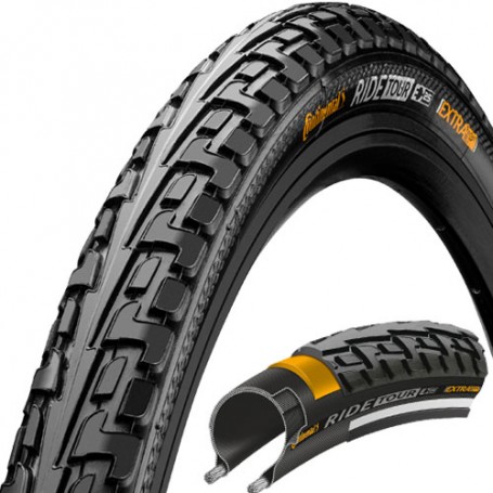 Continental tire RIDE Tour 42-635 28" E-25 wired ExtraPuncture black