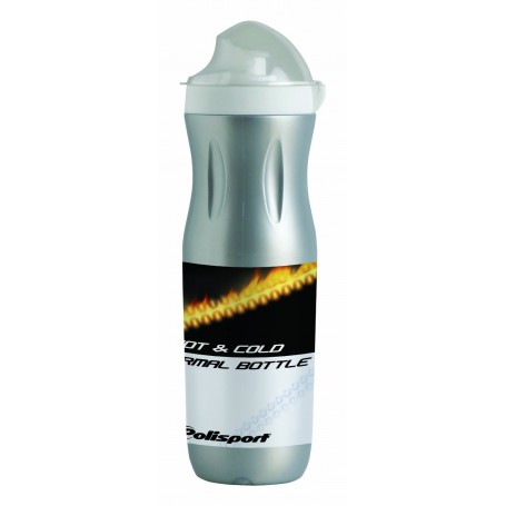 Point Trinkflasche Thermo Fire silber