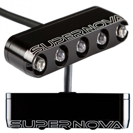 Supernova M99-E6 Tail Light, LED, E-Bike E-45, black, carrier mount, 6V DC