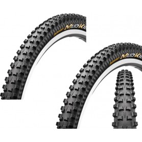 2x Continental Mud King Apex Fahrrad Reifen | 27,5" | 27,5 x 1.8 | 57-584 | Draht, schwarz