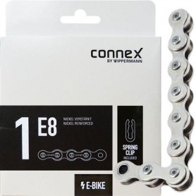 Chain 1/2 x 1/8 Connex 1E8 Nickel 124 links. Box