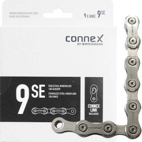 Chain 9 spd. Connex 9sE Nickel/Stainless 136 links Box