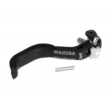 MAGURA Brake lever blade HC for MT6, 1-finger aluminium lever blade, black, with Reach Adjust, chrome, MY2015