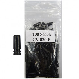 Fasi End Caps for Shift Cable 4,1mm plastic, 100 pcs.