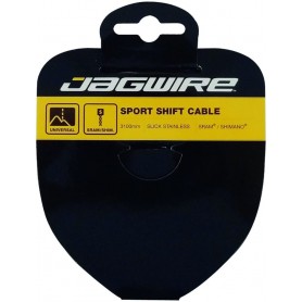 JAGWIRE Derailleur cable stainless steel polished, for Shimano/SRAM, 1.1 x 3100mm silver