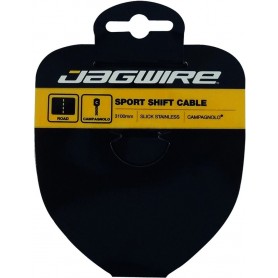 JAGWIRE Derailleur cable stainless steel polished, for Campagnolo, 1.1 x 3100mm silver
