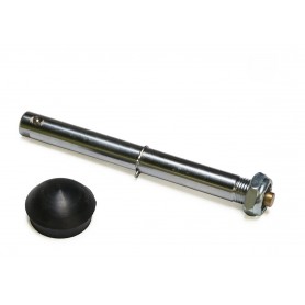 Burley axle for Push Button Hubs silver