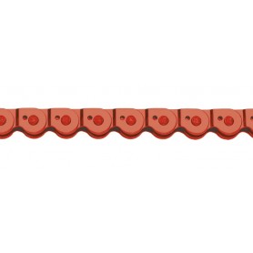 Half Link Chain MK 918 - 1/2 x 1/8 - 102 links - red