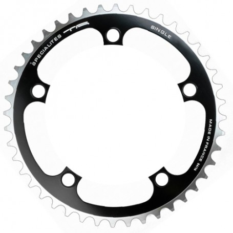 T.A. Chainring Single 38 black, Ø 110 outer/inner