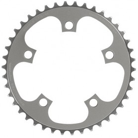 T.A. Chainring Single 40 silver, Ø 110 outer/inner