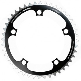 T.A. Chainring Single 42 black, Ø 130 outer/inner