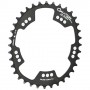 T.A. Chainring Ovalution 110 36 black, Ø 110 inner