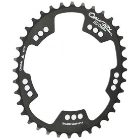 T.A. Chainring Ovalution 110 42 black, Ø 110 inner