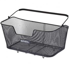 BASIL Basket Base XL steel,mesh,black,Xlarge