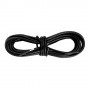 Busch + Müller Light cables 2.1 m black, 0.40 qmm