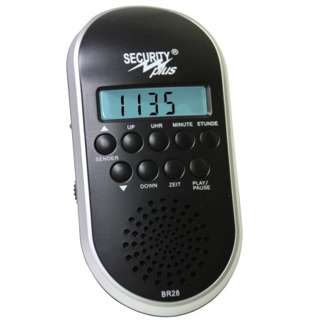 UKW-PLL-Radio MP3 player with rechargeable battery