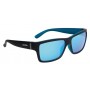 Alpina Sonnenbrille Kacey matt schwarz blau Glas blau