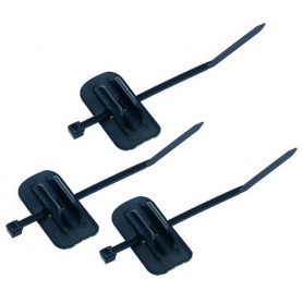 Kabelführung für Kabel-Ø 4,5 - 6,0 mm, selbstklebend, 3 Stück