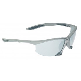 Sun glasses Napoli matte grau metallic glass silver with 2 replacement glasses
