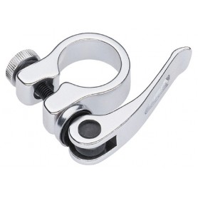 Seat Post Clamp with quick -release - Ø 28,6 mm - silver