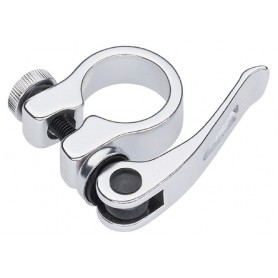 Seat Post Clamp with quick-release - Ø 34,9 mm - silver