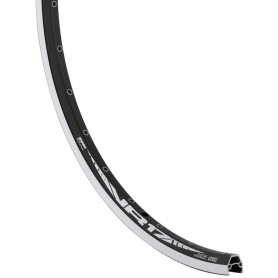 Rodi Rim Front wheel 17 28 inch black silver 622-17 VL 8.5mm 36 hole with eyelets