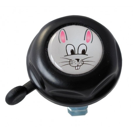 Melon Kid's bell Reich Rabbit Doming Label Ø 55mm black