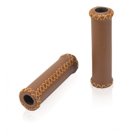 XLC grips GR-G17 128mm leather brown