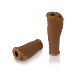 XLC grips GR-S29 135mm 92mm leather brown