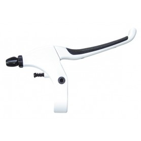 Comfort Brake lever "White Line" - 4-finger - left - white