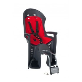 Hamax Child's seat Smiley mounting Frame tube lockable grey red