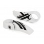 XLC Pro Bar Ends straight BE-A14 83mm white