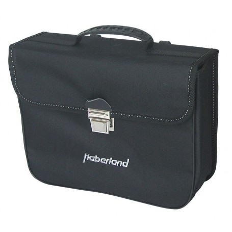 Haberland single bag classic 34x27x11cm 10 ltr small black