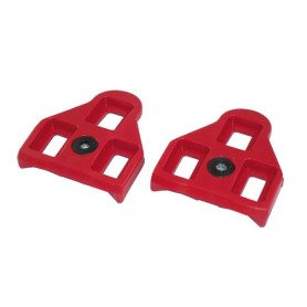 Xpedo Pedals Cleats Look-System Look Delta compatible red