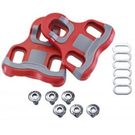 Xpedo Pedals Thrust 7 Cleats Look Keo compatible red