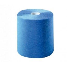Multiclean Paper tissue roll 3-layered 37cm wide blue