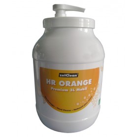 Hand cleaner orange Premium 3 Liter Kanne with pump