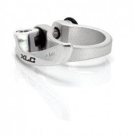 XLC Seatpost clamp ring PC-L01 Ø 34,9/35mm silver quick release