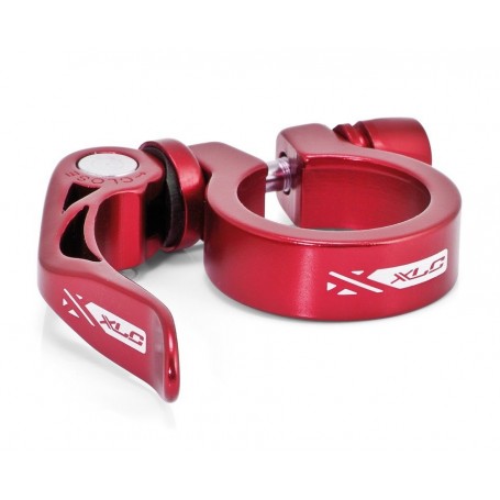 XLC Seatpost clamp ring PC-L04 Ø 31.6mm red, Alu, with quick release