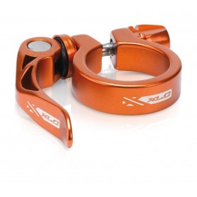 XLC Seatpost clamp ring PC-L04 Ø 34.9mm orange with quick release