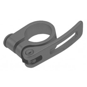 Seatpost clamp Ø 28.6mm with Quick release 6061-T6 Alu Cr-Mo black