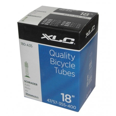 XLC Bike tube 18 x1.75/2.125 32/50-355/400 AV 35 mm
