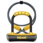 Onguard Pittbull U-lock Mini DT8008 90x140x14mm with rope and holder