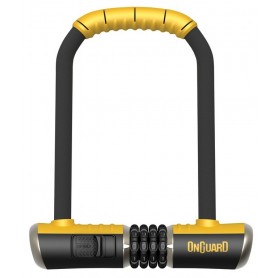 Onguard Bulldog U-lock Combo SDT 8010C 115x230x13mm with number combination